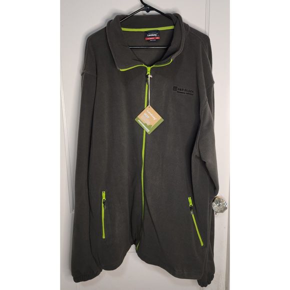 Landway H&R Block‎ Performance Fleece Jacket Size 4XL - Picture 1 of 10